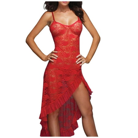 

GuessLookry 2023 Babydoll Lingerie For Women Women Sexy Suspender Skirt Lingerie Sleepwear Nightwear Dress Sexy Underwear Set New Year Gift