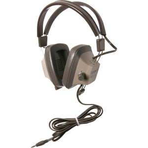 - Califone Explorer Binaural Headphones w/ 3.5mm Stereo Plug & Volume Control