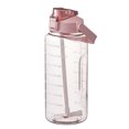 thumbnail image 2 of Botella de agua, taza, pajita deportiva, jarra para beber con pegatinas de escala de tiempo (rosa) Likrtyny Deportes al aire libre Salida diaria Juego de fiesta, 2 of 7