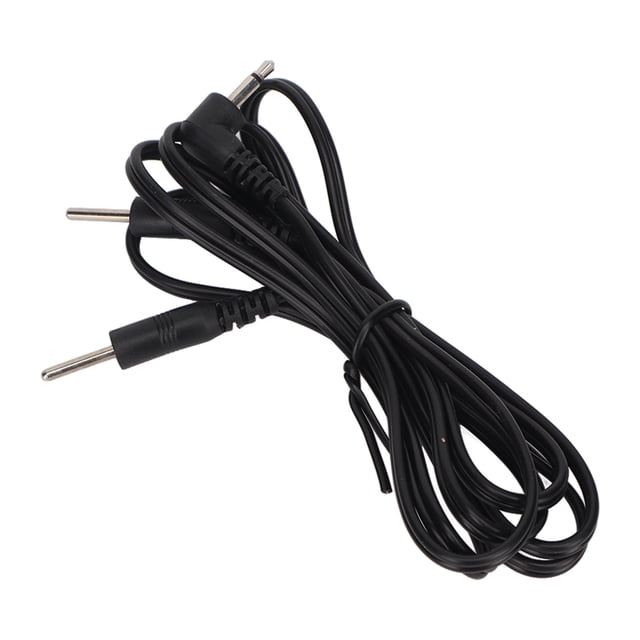 5PCS Fils d'Électrode 1 pour 2 2,5 Mm Fil d'Électrode pour Machine de Traitement Numérique 3.9ft Noir