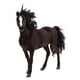 thumbnail image 4 of Figura de caballo de peluche realista, juguete suave para niños, adorno para la decoración del hogar Brownness, 4 of 8