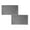 A 2PCS, variant on 2PCS White Cotton Classic Rug Bath Mats Absorbent Cotton Hotel Spa Shower Bathtub Mats [Not A Bathroom Rug] Machine Washable Shower Bathroom Floor Towel