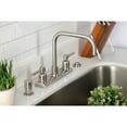 thumbnail image 3 of Kingston FB2148DL Concord Two-Handle 2-Hole 8" Centerset Kitchen Faucet in Brushed Nickel, 3 of 7