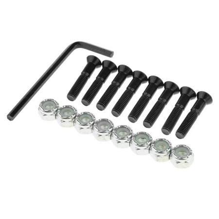 

1 Set Skateboard Longboard Hardware with with L Wrench - and