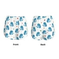 thumbnail image 3 of Cauagu Cartoon Poodle Dog Print Women's 2 in 1 Running Shorts Athletic Workout Gym Yoga Shorts Running Shorts for Women-Large, 3 of 7