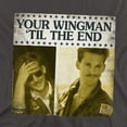 thumbnail image 2 of Top Gun T-Shirt Til The End Unisex Graphic Tee For Men & Women, 2 of 7