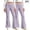 Purple, variant on BXJX Girls Leggings 2 Pieces 10-12, Sports Elastic Waist Stretchy Slim Base Layer Flare Pants