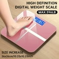 thumbnail image 6 of High-precision Bathroom Scale, Electronic Scale, Accurate, LED Display And Temperature Display， No Batteries, Ultra-wide Platform, Tempered Glass Material, Suitable for Gyms, University Dormitories, 6 of 9