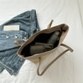 thumbnail image 3 of Sac de Mode pour Femmes, Sac de Transport d'Été Tissé, Sac de Courses en PU, Sac de Plage pour Dames, 3 of 10
