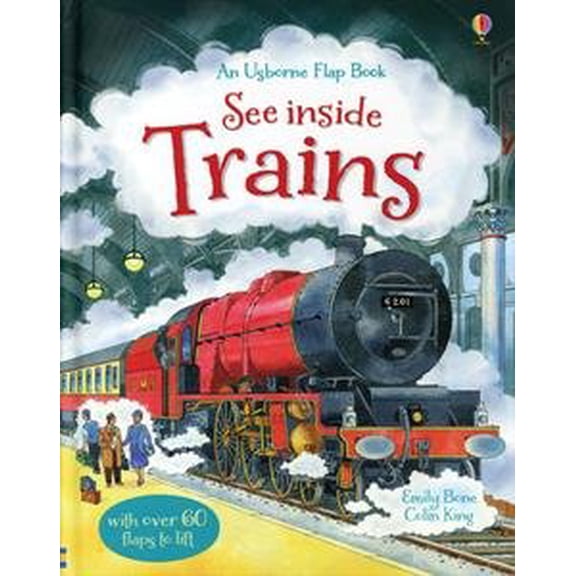 Pre-Owned See Inside Trains (Usborne Flap Book), 9780794530884, 0794530885, Paperback,