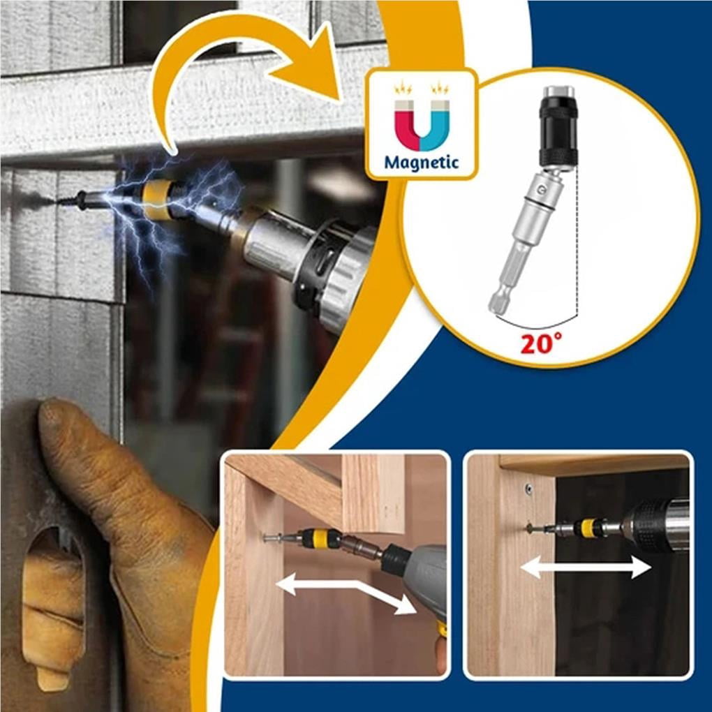 fashionhome Magnetic Screw Drill Tip Electromagnetic Screw Bit Universal Screwdriver Bit