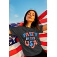 thumbnail image 4 of MOUSYA Party in The USA T-Shirt Women 4th of July Independence Day Shirts Funny Patriontic Graphic Short Sleeve Tee Tops, 4 of 10