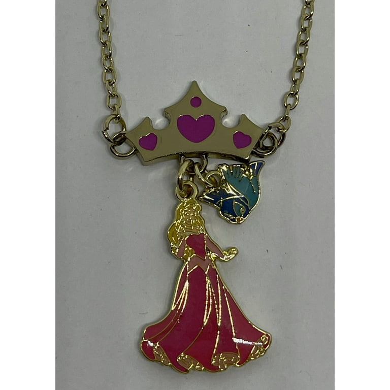 Disney Necklace - Aurora Floating Charms