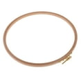 thumbnail image 1 of jifeng Wooden Embroidery Hoop with Screw for Tapestry Cross-stitch 28cm, 1 of 9