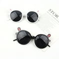 thumbnail image 4 of Kids Round Sunglasses with Rabbit Ears, Party Accessories for Boys and Girls, 4 of 8