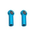 thumbnail image 1 of Ounissouiy 2x aleación M3 junta de extremo de varilla de enlace 3MM agujero de cabeza de bola L 4,5 MM para RC coche camión accesorio pieza de Kits de construcción modelo Azul, 1 of 6