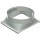 thumbnail image 1 of Acoplador de material ABS de alta calidad, adaptador duradero para manguera de escape de CA portátil, blanco, 150 mm/6", fácil instalación, 1 pieza, 1 of 1