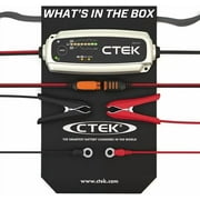 Ctek 40-206 Mxs 5.0 شاحن بطارية 4.3 أمبير أوتوماتيكي بالكامل وصيان 12 فولت