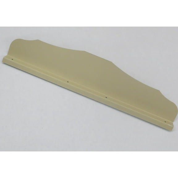 Straight Ornamental Gutter Valley Splash Guard ANTIQUE IVORY - 3 ct