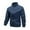 Dark Blue (New Upgrade), variant on Mens Hiking Jackets Stand Collar Windbreaker Softshell Jacket Fall Windproof Zip Up Coat with Pockets Dark Blue XL