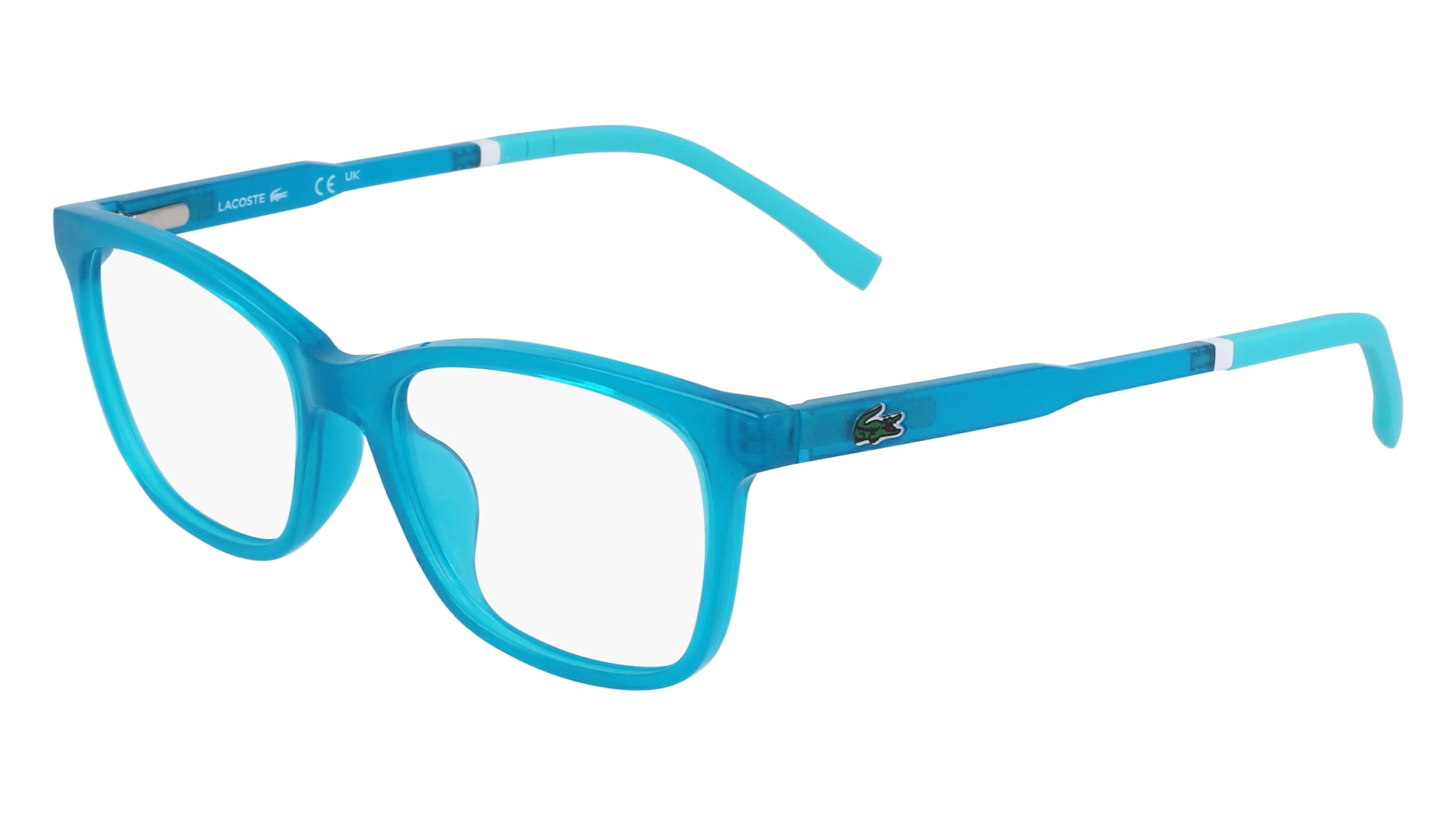 Eyeglasses LACOSTE L 3803 B 444 Aqua With Phospho Temples 