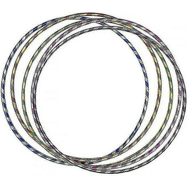10 aros de hula para niños y adultos | Aros de anillo de Hula brillantes inteligentes | Aro de ejercicio para niños, adultos, juegos de fiesta, gimnasia, entrenamiento de mascotas, fitness