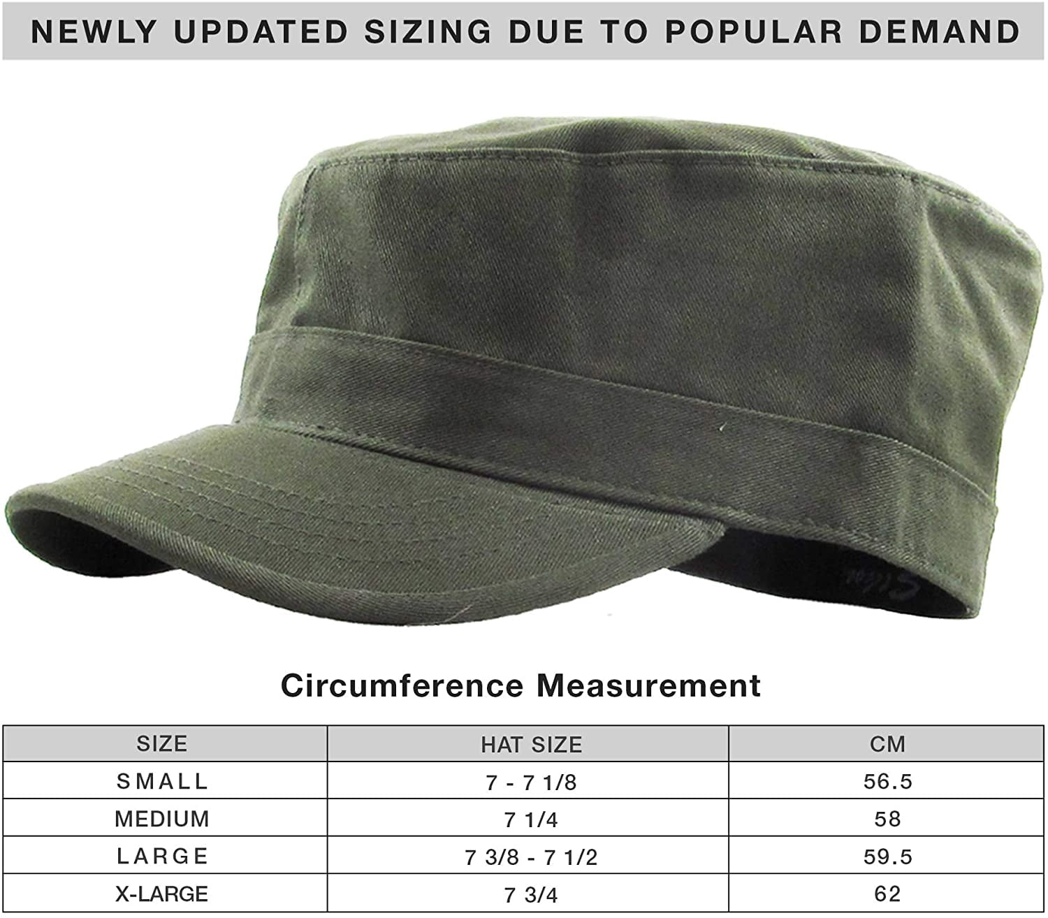 Cadet Army Cap Basic Everyday Military 