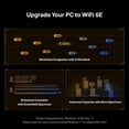 thumbnail image 3 of Tarjeta WiFi 6E Intel AX210 AXE5400 PCIe TP-Link Archer TXE72E, 3 of 6