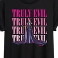 thumbnail image 3 of Disney Villains - Truly Evil Maleficent - Juniors Ideal Flowy Muscle T-Shirt, 3 of 5