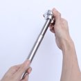thumbnail image 4 of 55CM to 85CM Adjustable Stainless Steel Spring Tension Rod Rail for Clothes / Towels / Curtains (Silver), 4 of 7