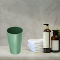 thumbnail image 6 of Unique Bargains 2pcs Bathroom Toothbrush Tumblers PP Cups for Bathroom 4.92''x3.03'' Green, 6 of 7