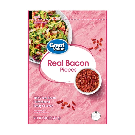 Great Value Real Bacon Pieces 20oz