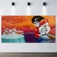 thumbnail image 2 of Freakazoid-Theme Backdrops Banner Birthday Party Decor Supplies Personalized Party Backdrop Decoration,5x3ft（150x90cm）, 2 of 6