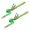 Green, variant on Mega Cargo Control USA 2" x 8' Ratchet Strap W/ Flat Snap Hook - (1-Pack) - WLL: 1666 lbs