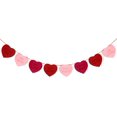 thumbnail image 1 of Valentines Conversation Candy Hearts Banner- Red & Pink Felt, Candy Heart Decorations, Valentines Day Decorations,Valentines Decorations, Valentines Day Mantel Decor, 1 of 7