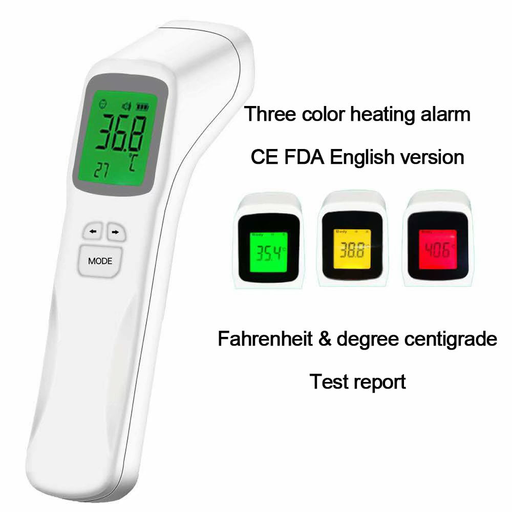 smart DIGITAL forehead GUN thermometer NON CONTACT infraRED contactless covi19 
