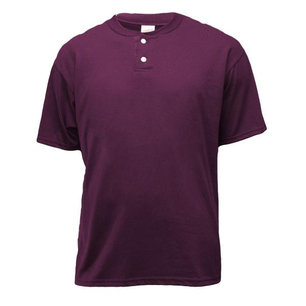 Soffe Boys Short Sleeve Henley Placket T-Shirt - B206