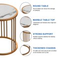 thumbnail image 4 of Aukfa Modern Metal End Table Side Table for Living Room, 4 of 7