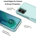 Njjex Sturdy Shockproof Protective Gel Phone Case for Moto G Play 2023