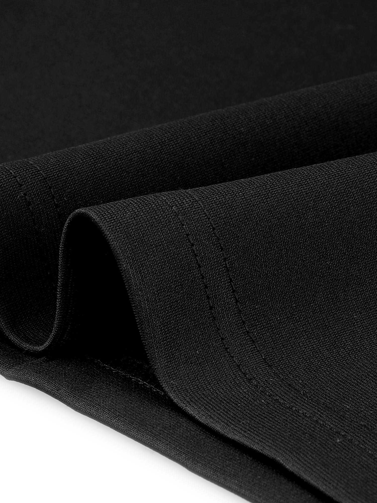 DARING DIVA 2Pcs Women's Business Suit Sets Outfit Blazer V Neck Dress L Black