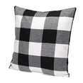 thumbnail image 2 of 18x18 inch Retro Style Plaid Decorative Throw Pillow Case Cushion Cover Pillowslip Protector Bedroom Couch Sofa Bed Patio Chair Home Car Decor, 2 of 5