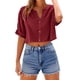 thumbnail image 1 of Vestidos Casuales Para Mujer, Blusas De Mujer De Moda Camisetas sueltas de verano de manga corta informales para mujer, 1 of 4