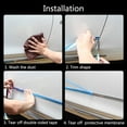 thumbnail image 4 of POINTERTECK Chrome Styling Moulding Trim Strip Auto Body Chrome Molding Strip  Waterproof Dust Proof CarDoor Protector Strip, 4 of 11
