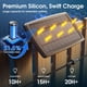 thumbnail image 2 of Cadena de luces solares KYY, 31 m, mando a distancia USB impermeable para exteriores, 2 of 8