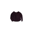 thumbnail image 1 of Suéter de pijama Aeropostale mujer Heather Hi-Lo morado grande, 1 of 2