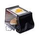 thumbnail image 2 of Negro Varias especificaciones del mini horno eléctrico El pequeño horno para dormitorios de estudiantes es muy pequeño y fácil de mover., 2 of 5