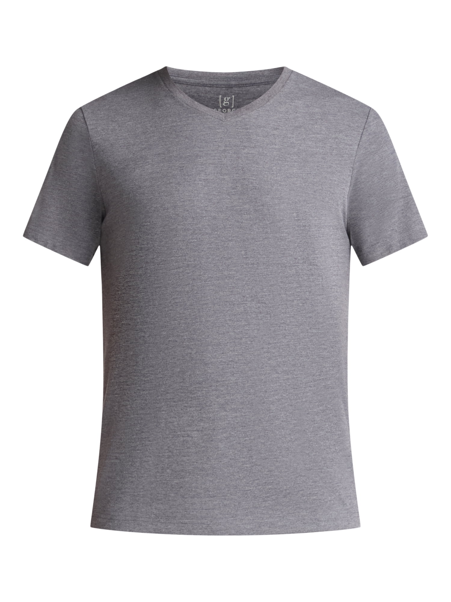 George Men's and Big Men's Lightweight V-Neck Tee with Short Sleeves, Sizes XS-3XL