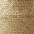 thumbnail image 7 of Casafield Seagrass Belly Basket with Handles - Large, Natural Woven Storage Bin Planter for Home Decor, Indoor Plant Pot Cover, 7 of 7
