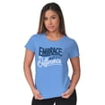 thumbnail image 5 of Embrace Differences Autism Awareness Women's T Shirt Ladies Tee Brisco Brands M, 5 of 6
