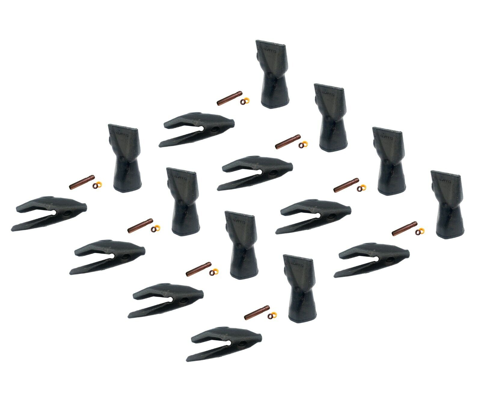 8 Backhoe Bucket Adapter 2011234 1" Lip, Tooth 2085235 & Pin fits CAT